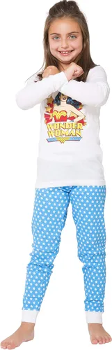 Vista 2 de INTIMO Conjunto de pijama clásico Wonder para niña