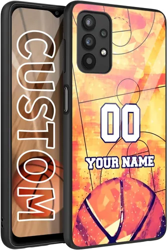 Vista 14 de Funda de goma personalizada con diseño de bandera de Estados Unidos para Galaxy A16/A15/A25/A14/A54/A53/ A03S/A02S América Fuego