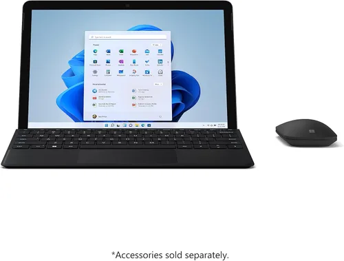 Vista 7 de Microsoft Surface Go 3 - Pantalla táctil de 10,5" - Intel Core i3 - Memoria de 8 GB - SSD de 128 GB - Solo dispositivo - Negro (último modelo)