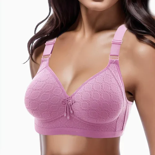 Vista 2 de Underoutfit Front Clasp Bras for Women Plus Size High Tank Top Secret Strapless Bras for Women Reusable Adhesive Bra B