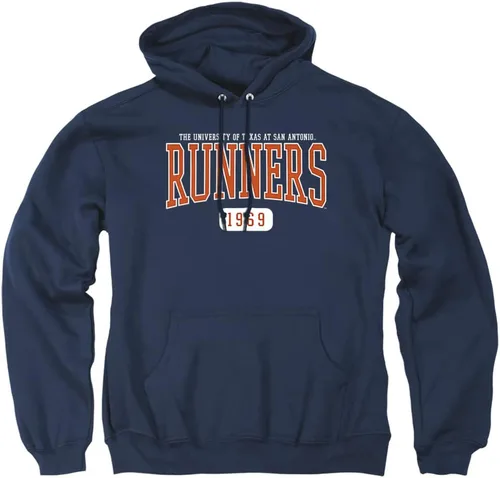 Vista 396 de LOGOVISION Colección de sudaderas con capucha unisex con diseño oficial de Collegiate Est. Date para hombres y mujeres