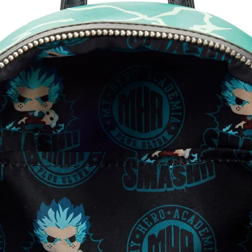 Vista 7 de Pop! by Loungefly Deku Infinity Cosplay Mini Mochila, Multi
