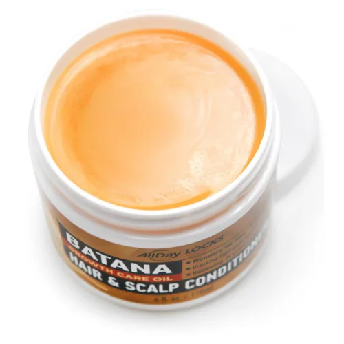 Vista 2 de AllDay Locks Batana acondicionador para cabello y cuero cabelludo Aceite de batana 100% Honduras Cabello saludable, más grueso, más fuerte
