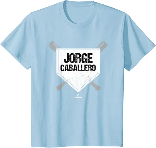 Vista 9 de Homeplate Gameday Jorge Caballero Prospect Baseball Fan Gear Camiseta, Negro