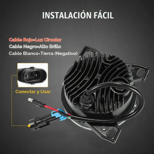 Vista 6 de Kit de ensamblaje de luces antiniebla LED de 12V Partsam para Peterbilt 579 587, Kenworth T660 Lámpara de conducción para parachoques delantero
