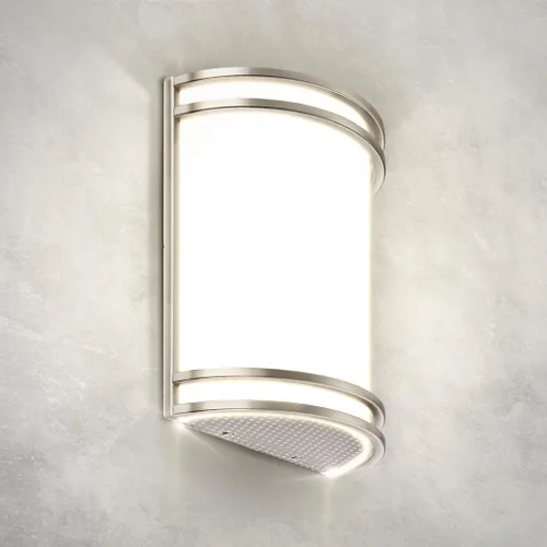 Vista 12 de ASD - Lámpara de pared LED para interiores, níquel cepillado 3000/4000 8 pulgadas Níquel cepillado