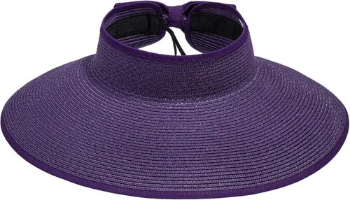 Vista 41 de Simplicity - Sombrero con protección solar UV UPF 50 para mujer, convertible en visera para playa