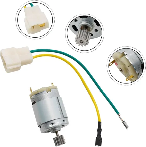 Vista 5 de Motores para coche eléctrico RS550 RS390 RS380 12V 6V / DL555 24V 10 dientes para reemplazo de herramientas de motor de vehículo eléctrico