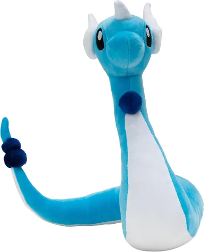 Vista 2 de Pokemon Dragonair Peluche - Peluche suave de 12 pulgadas con detalles auténticos
