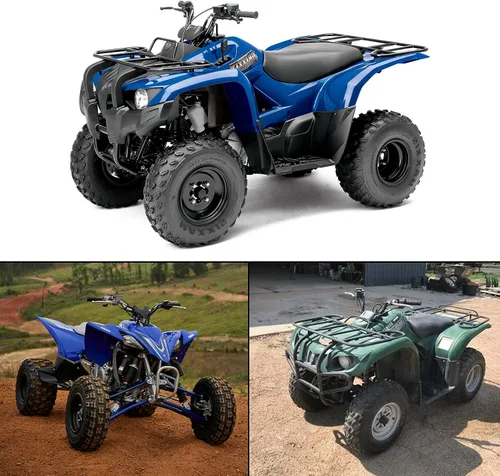 Vista 6 de Cilindro maestro de freno delantero Compatible con cilindro maestro de freno para Yamaha YFZ450 Banshee 350 Big Bear 250 350 400 Grizzly 300 350 400