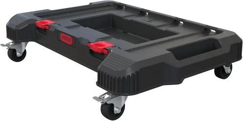 Vista 16 de Keter Stack-n-Roll - Sistema de almacenamiento de herramientas con ruedas de 3 piezas – Incluye carro, caja de herramientas y estuche profundo