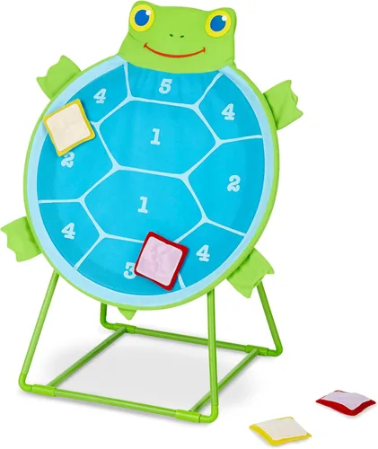 Vista 4 de Melissa & Doug Juego de acción, encesta las bolsas con diseño de tortuga de Sunny Patch Dilly Dally