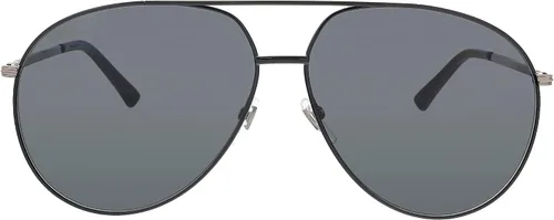 Vista 2 de Gucci Gafas de sol Gg0832s 2520in para hombre Negro Gris Gunmetal