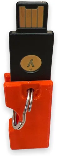 Vista 7 de Yubikey - Funda protectora con tapa para 5 NFC/5C, NFC, llavero