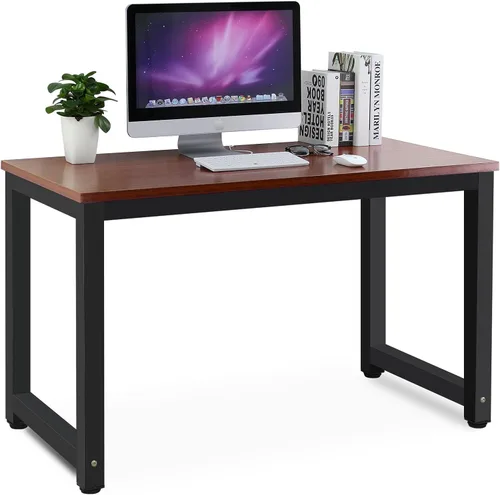 Vista 32 de Mesa para computadora Tribesigns moderna estilo sencillo para PC, portátil, estudio, moderna estación de trabajo para el oficina en casa