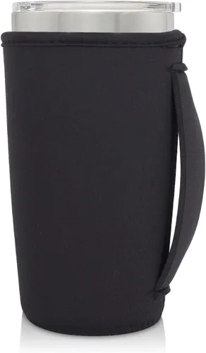 Vista 32 de Fundas Aislantes de Neopreno Portavasos con Asa para Vasos Tumbler de 20oz, Funda Reutilizable para Café Helado Para Tazas de Café de 30oz - 32oz