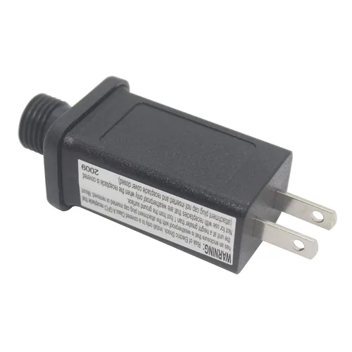 Vista 2 de Controlador LED de 4.5 V, transformador LED clase 2, fuente de alimentación IP44 impermeable de bajo voltaje, enchufe de EE. UU. para luz