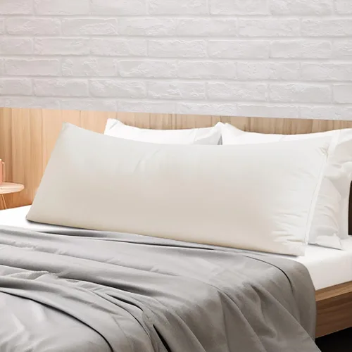 Vista 30 de Juego de 2 protectores de almohada 100% algodón egipcio, 600 hilos tamaño estándar con cremallera, fundas refrescantes de tejido satinado, Beige