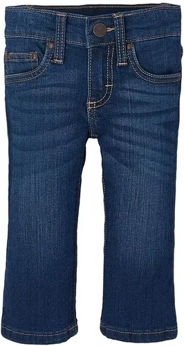 Vista 4 de Wrangler - Jeans de 5 bolsillos para niñas bebé Azul medio
