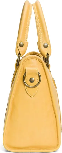 Vista 3 de Frye Melissa - Bolso de cuero con cremallera, Marrón