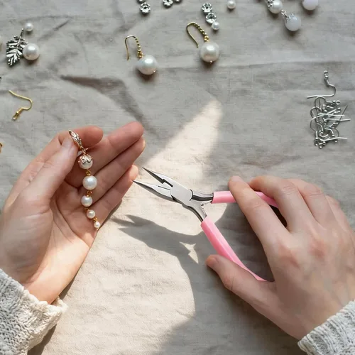 Vista 6 de Alicates de joyería para herramientas de fabricación de joyas, juego