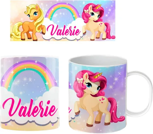 Vista 11 de Taza irrompible para niños con nombre (BTS Pastel)