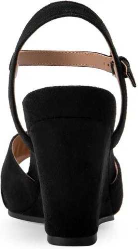 Vista 3 de Aerosoles Sandalia de cuña pastel para mujer
