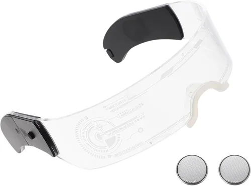 Vista 9 de BESTOYARD Gafas futuristas neón rave gafas luminosas Gafas LED Gafas de fiesta accesorios brillantes gafas transparentes para ropa niño LED Gafas