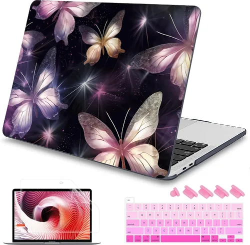 Vista 30 de Mektron Funda para MacBook Pro de 16 Pulgadas A2141 Versión 2019 con Pantalla Liquid Retina/Touch ID, Carcasa Rígida de Plástico con Funda
