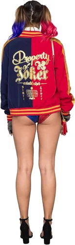 Vista 4 de Bioworld Suicide Squad Harley Quinn Women's Costume Bomber Jacket