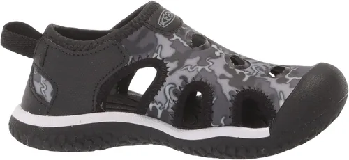 Vista 6 de KEEN Sandalias Stingray para niños, color rojo
