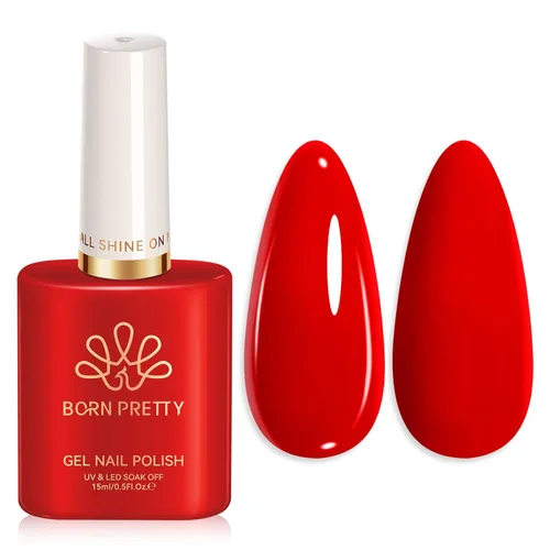 Vista 12 de Born Pretty - Esmalte de uñas de gel negro, diseño de Halloween negro opaco Negro puro