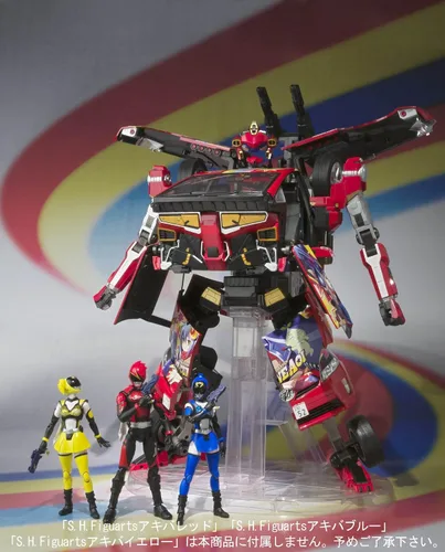 Vista 12 de BANDAI S.H. Figuarts Hikounin Sentai Akibaranger "Itassha Robo" (Importación de Japón)