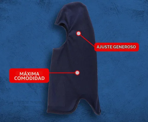 Vista 5 de Oberon Arc Flash - Kit de protección facial, gorra dura, protector facial, pasamontañas