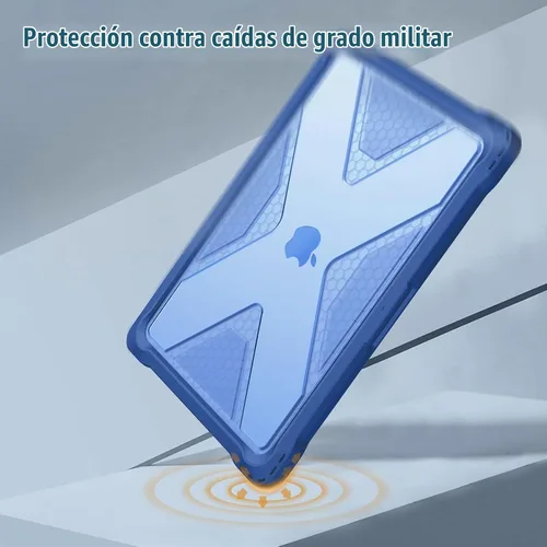 Vista 6 de Fintie - Funda resistente para MacBook Air de 13 pulgadas, color azul
