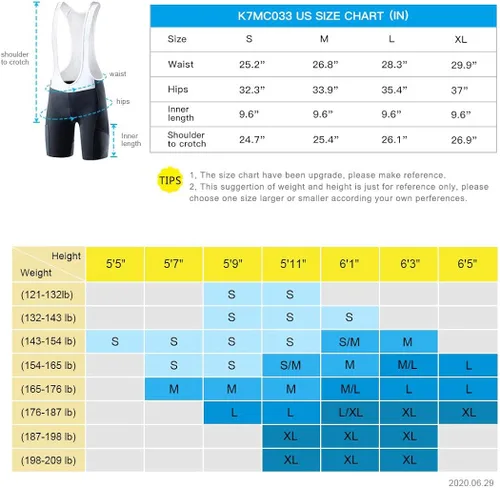 Vista 6 de Santic Baberos cortos de ciclismo para hombre con bolsillo acolchado 4D transpirable para bicicleta de carretera