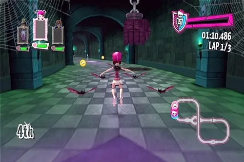 Vista 4 de Monster High Skultimate Roller Maze - Nintendo Wii