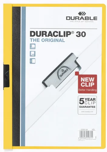 Vista 11 de Durable DURACLIP 30 - Carpeta con clip de PVC, tamaño A4, surtido
