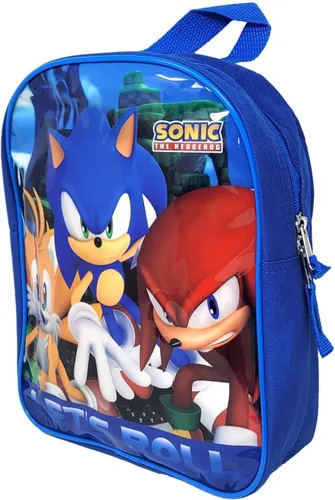 Vista 2 de Sonic The Hedgehog LET'S ROLL 11" Mini Backpack