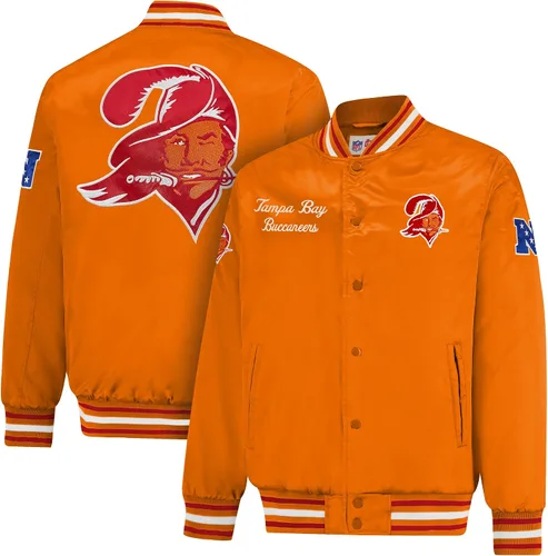 Vista 28 de Ultra Game Chaqueta de satén oficial de la NFL Supreme Heritage para hombre