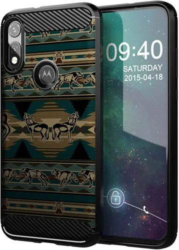 Vista 15 de CasesOnDeck - Funda compatible con Motorola Moto E (2020), diseño delgado, flexible, elegante, de protección contra golpes, funda de poliuretano