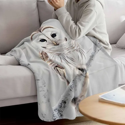 Vista 3 de Manta Singingin de franela ultra suave para la cama, manta de felices Halloween, diseño de mansión, manta para todo el año, manta cálida, mullida