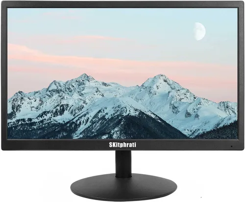 Vista 8 de SKitphrati Monitor de PC de 17 Pulgadas LED Monitor 1440x900, 75HZ, 5Ms, 16:10, Ángulo de Visión 95°(Horizontal), Panel TN, Montable en Pared VESA