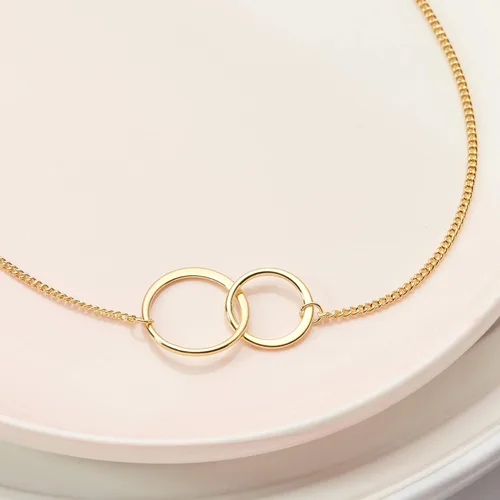 Vista 2 de Dear Ava Collar de regalo para mujeres y niñas, colgante de joyería moderna ajustable, idea de regalo de amor para ella con tarjeta sincera, regalos