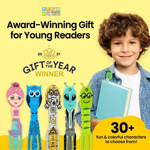 Vista 7 de Flexilight Pal - Luz de lectura 2 en 1, marcapáginas, luz LED con clip, lámpara de lectura para niños y adultos, accesorios de libro de regalo