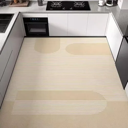 Vista 12 de Tapete de cocina, antideslizante, tapete de escritorio cómodo de pie, impermeable, antideslizante, alfombras de cocina absorbentes para cocina