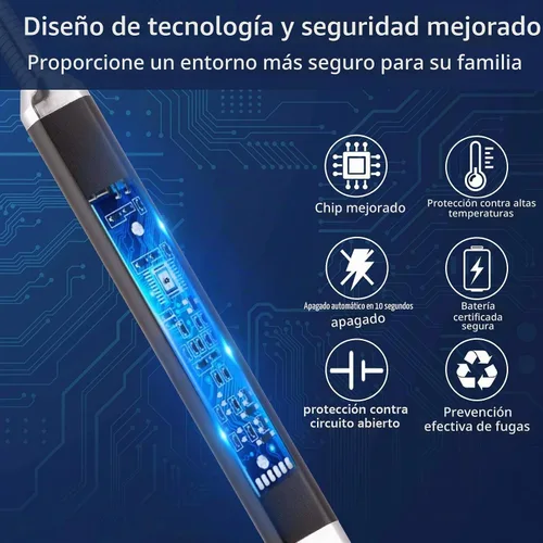 Vista 3 de MEIRUBY Encendedor eléctrico recargable USB, encendedor de arco, para velas, campamento, parrillada, deportes, herramienta para apasionados de lo