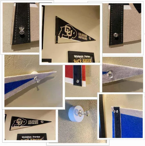 Vista 5 de WinCraft Banderines de los Yankees de NY y blocs de pared