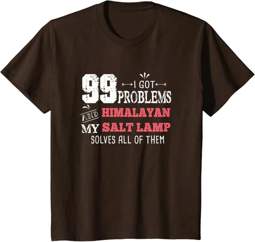 Vista 8 de Camiseta divertida de la lámpara de sal del Himalaya