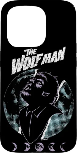 Vista 14 de Universal Monsters Artist Series The Wolfman Retro Poster Case for iPhone 17